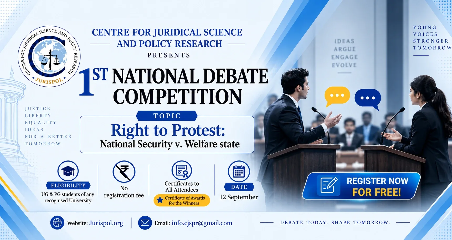 1st National Debate Competition 2026